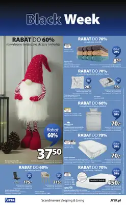 Jysk - gazetka promocyjna Black Week Rabat do 70% od piątku 21.11 do niedzieli 30.11 - strona 16