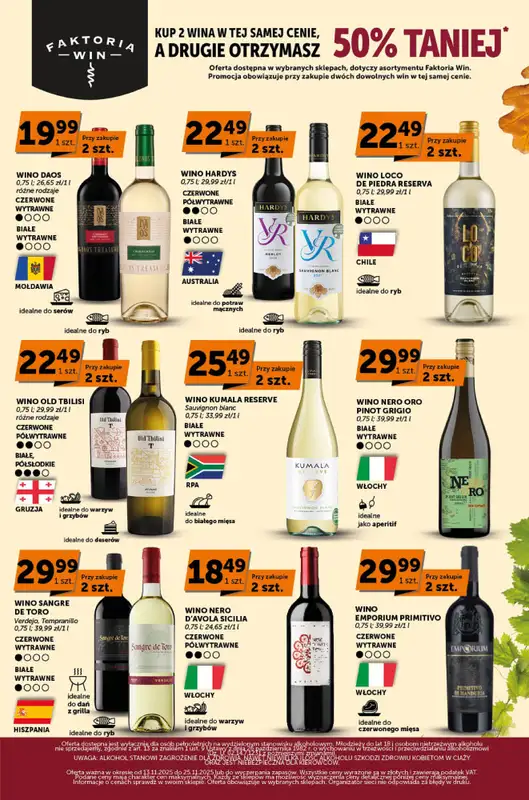 Groszek - gazetka promocyjna Faktoria Win  do wtorku 25.11 - strona 3