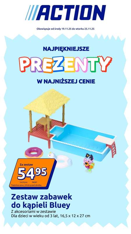 Action - gazetka promocyjna Katalog Prezenty od środy 19.11 do wtorku 25.11