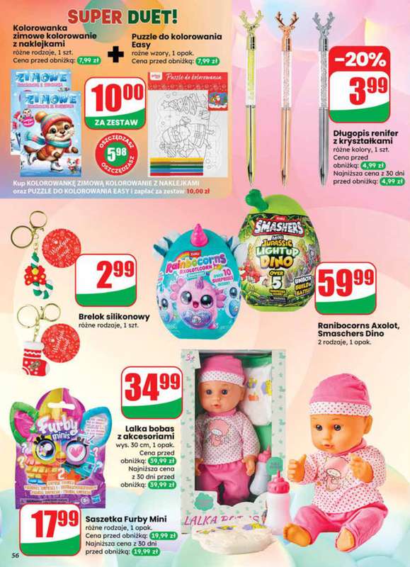 Dino - gazetka promocyjna Gazetka od środy 19.11 do wtorku 25.11 - strona 56