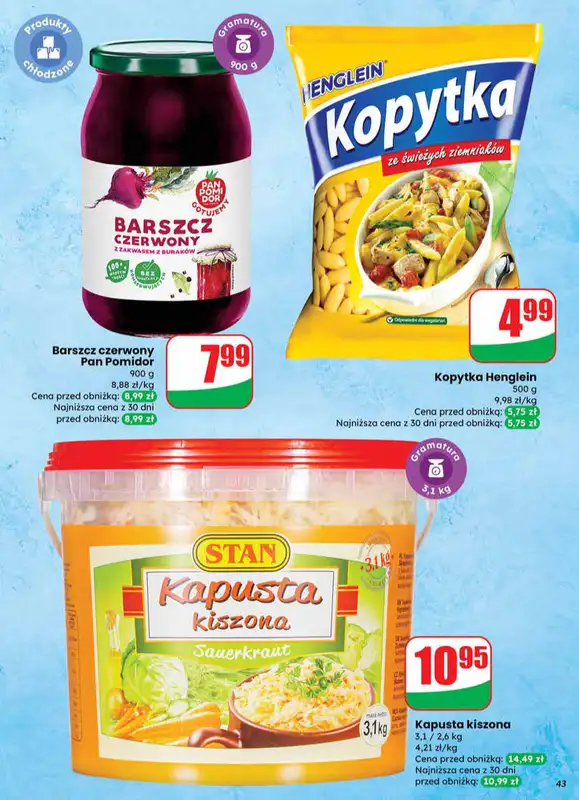 Dino - gazetka promocyjna Gazetka od środy 19.11 do wtorku 25.11 - strona 43