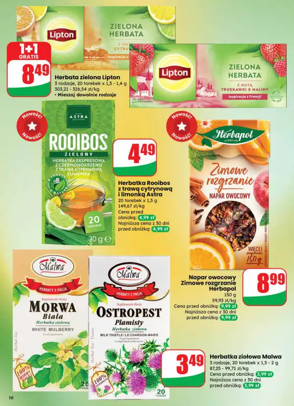 Dino - gazetka promocyjna Gazetka od środy 19.11 do wtorku 25.11 - strona 16