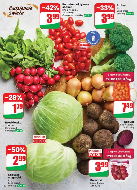 Dino - gazetka promocyjna Gazetka od środy 19.11 do wtorku 25.11 - strona 34