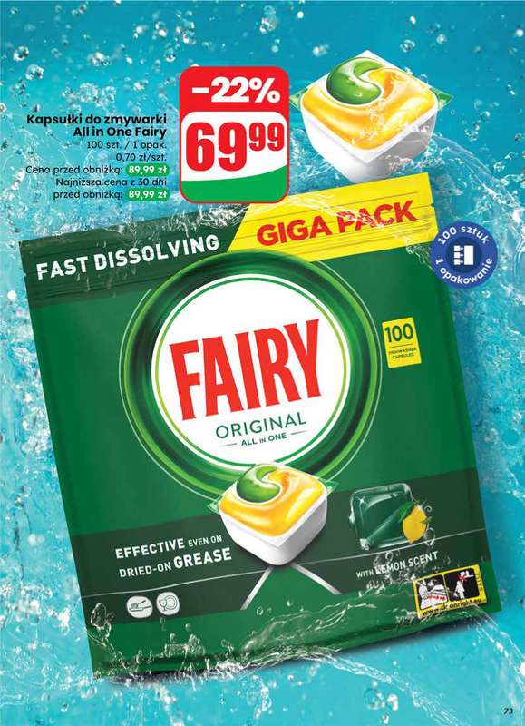 Dino - gazetka promocyjna Gazetka od środy 19.11 do wtorku 25.11 - strona 73