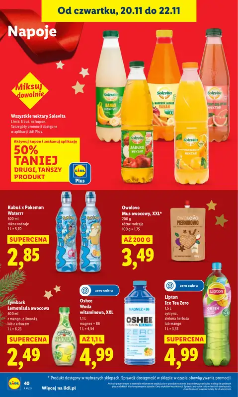 Lidl - gazetka promocyjna Oferta od czwartku od czwartku 20.11 do soboty 22.11 - strona 42