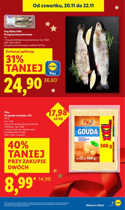 Lidl - gazetka promocyjna Oferta od czwartku od czwartku 20.11 do soboty 22.11 - strona 3