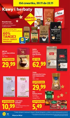 Lidl - gazetka promocyjna Oferta od czwartku od czwartku 20.11 do soboty 22.11 - strona 52
