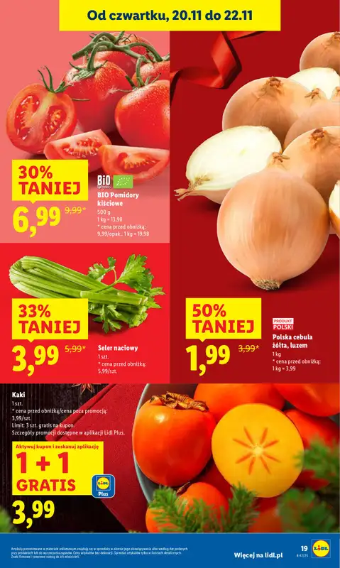 Lidl - gazetka promocyjna Oferta od czwartku od czwartku 20.11 do soboty 22.11 - strona 21