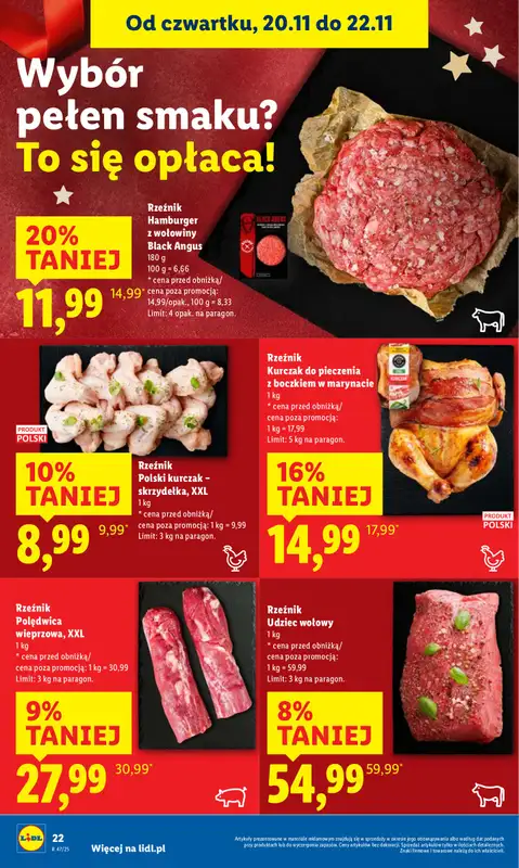 Lidl - gazetka promocyjna Oferta od czwartku od czwartku 20.11 do soboty 22.11 - strona 24