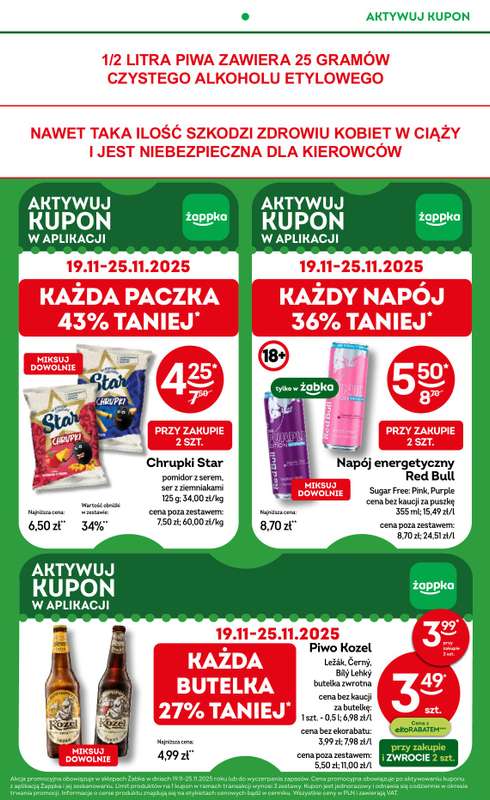 Żabka - gazetka promocyjna Gazetka od środy 19.11 do wtorku 02.12 - strona 23