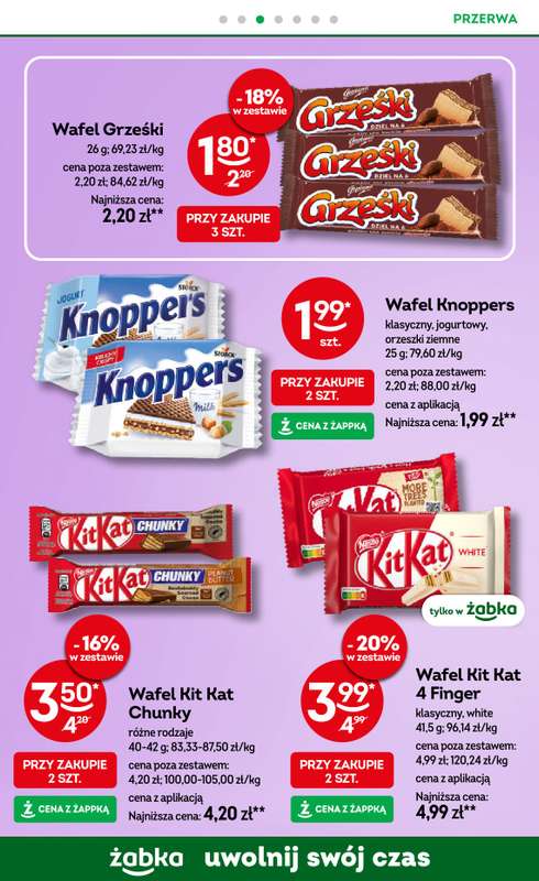 Żabka - gazetka promocyjna Gazetka od środy 19.11 do wtorku 02.12 - strona 50