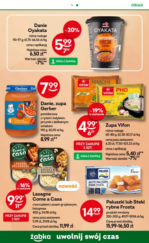 Żabka - gazetka promocyjna Gazetka od środy 19.11 do wtorku 02.12 - strona 63