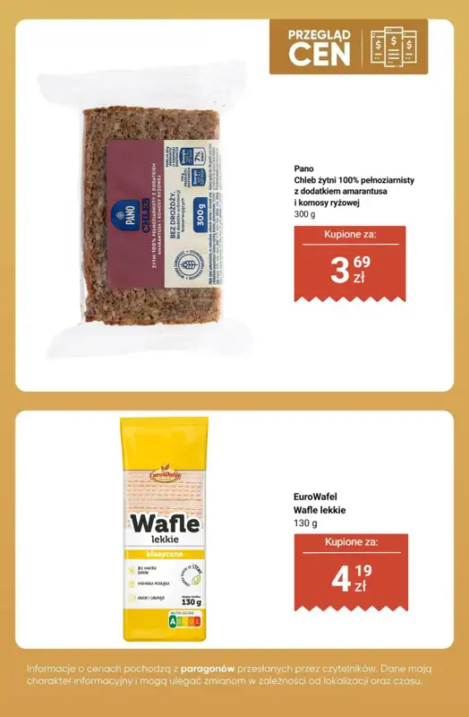 Biedronka - gazetka promocyjna Pieczywo, nabiał, wędliny - przegląd cen od czwartku 20.11 do soboty 22.11 - strona 5