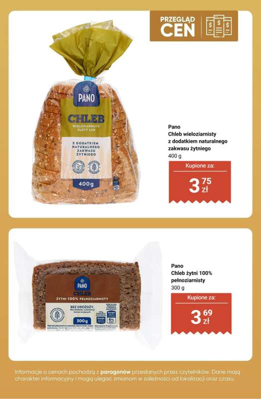 Biedronka - gazetka promocyjna Pieczywo, nabiał, wędliny - przegląd cen od czwartku 20.11 do soboty 22.11 - strona 2