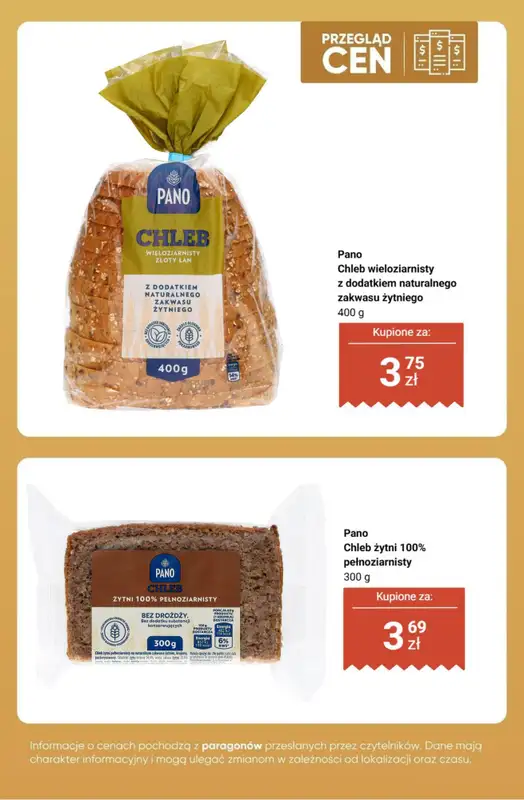 Biedronka - gazetka promocyjna Pieczywo, nabiał, wędliny - przegląd cen   - strona 2