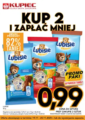 Kupiec - gazetka promocyjna Promopaki od środy 19.11 do wtorku 25.11 - strona 7