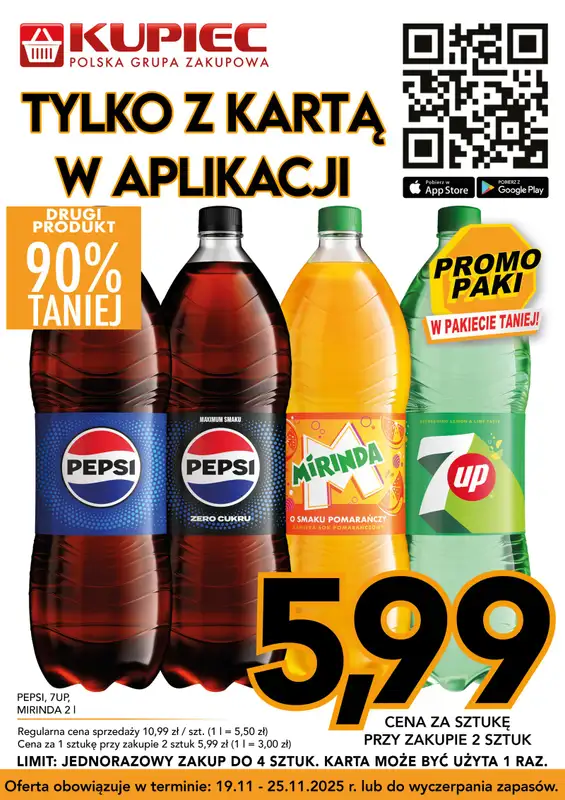 Kupiec - gazetka promocyjna Promopaki od środy 19.11 do wtorku 25.11 - strona 12