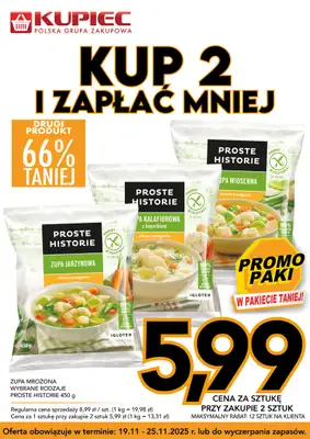 Kupiec - gazetka promocyjna Promopaki od środy 19.11 do wtorku 25.11 - strona 10