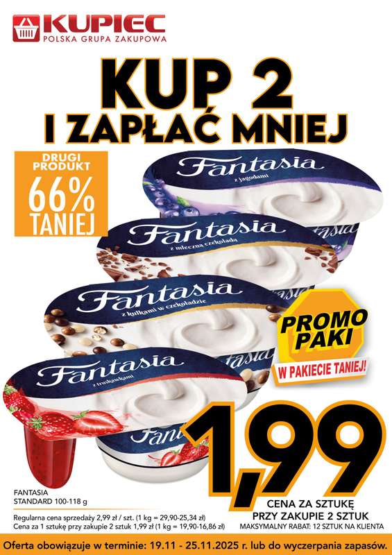Kupiec - gazetka promocyjna Promopaki od środy 19.11 do wtorku 25.11 - strona 4