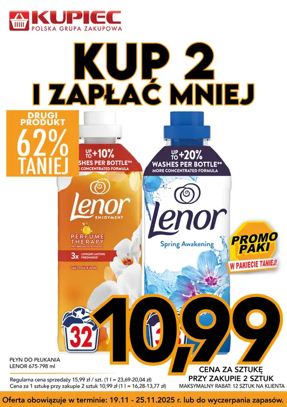 Kupiec - gazetka promocyjna Promopaki od środy 19.11 do wtorku 25.11 - strona 6