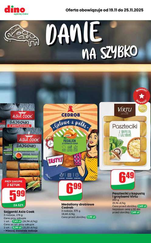 Dino - gazetka promocyjna Najlepsze promocje! od środy 19.11 do wtorku 25.11 - strona 5