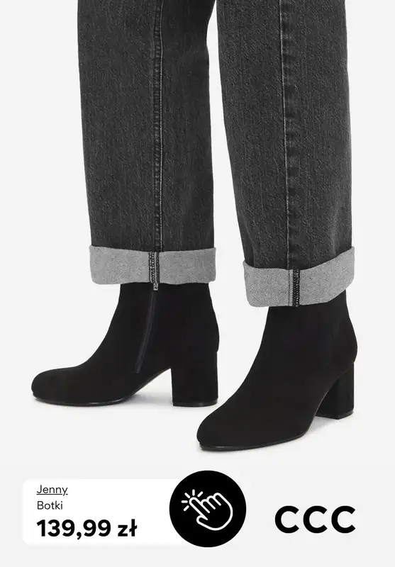 CCC - gazetka promocyjna Botki na obcasie w super cenach! od środy 19.11  - strona 2
