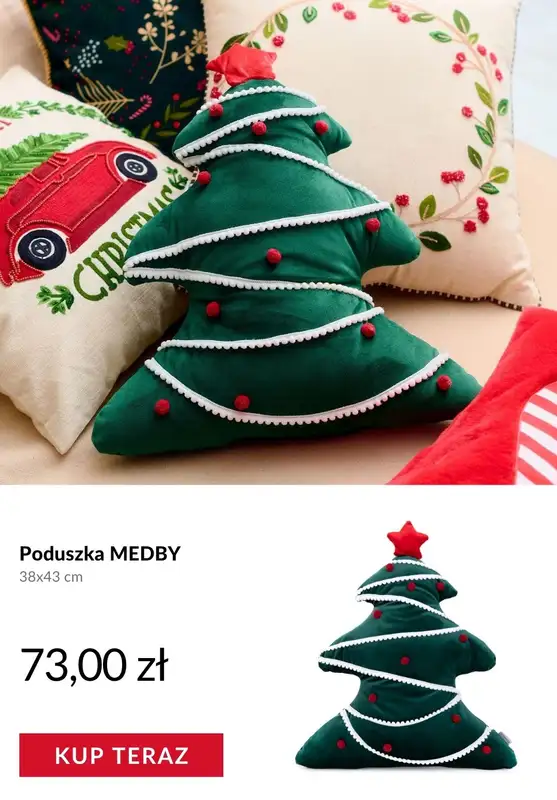 Homla - gazetka promocyjna Świąteczne tekstylia od środy 19.11  - strona 9