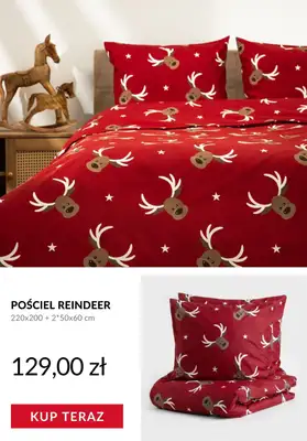 Homla - gazetka promocyjna Świąteczne tekstylia od środy 19.11  - strona 12