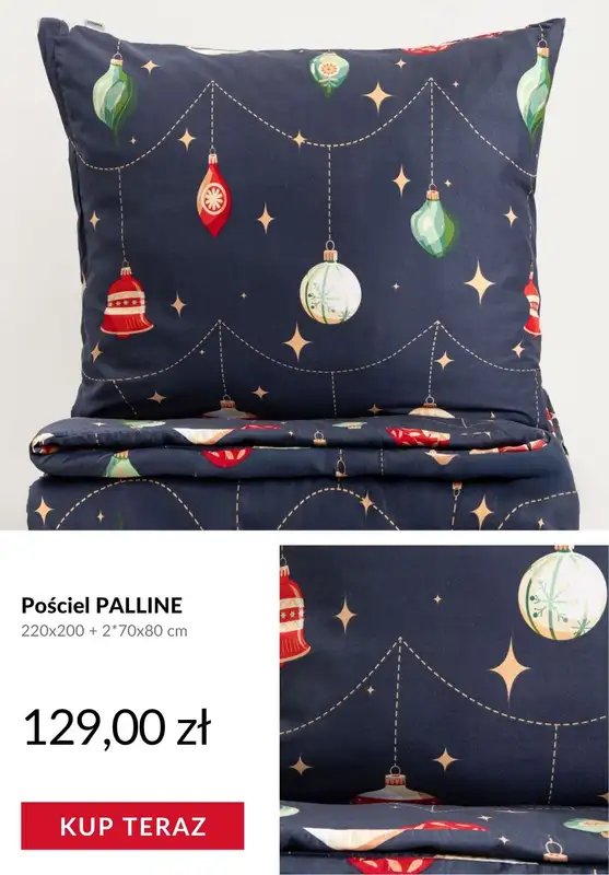 Homla - gazetka promocyjna Świąteczne tekstylia od środy 19.11  - strona 7