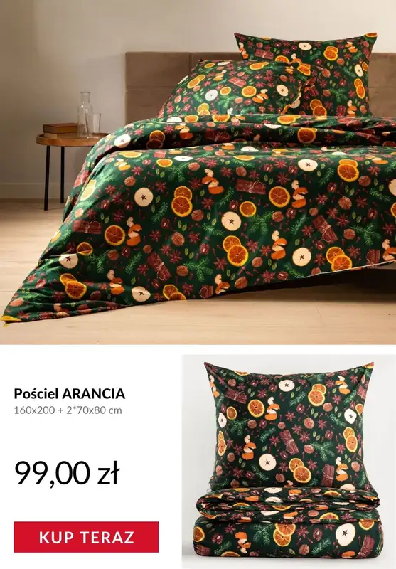 Homla - gazetka promocyjna Świąteczne tekstylia od środy 19.11  - strona 5