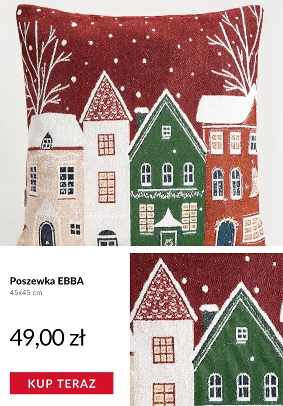 Homla - gazetka promocyjna Świąteczne tekstylia od środy 19.11  - strona 3