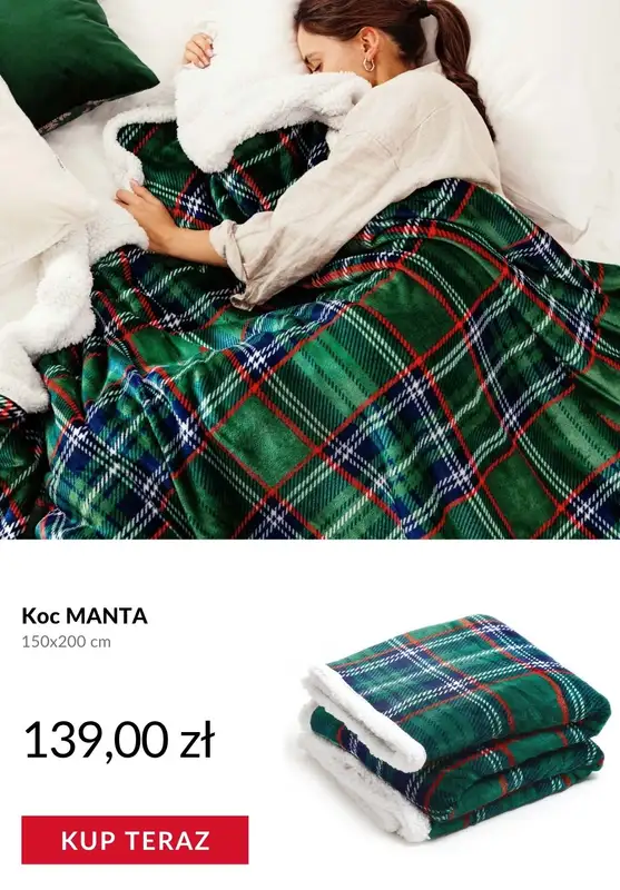 Homla - gazetka promocyjna Świąteczne tekstylia od środy 19.11  - strona 10