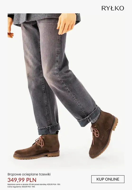 Ryłko - gazetka promocyjna BLACK WEEK do -30% - obuwie męskie od środy 19.11  - strona 5