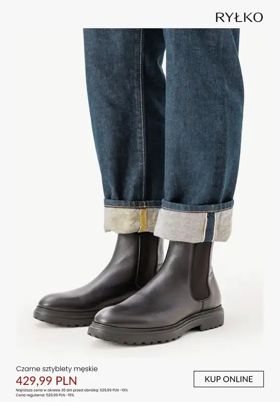 Ryłko - gazetka promocyjna BLACK WEEK do -30% - obuwie męskie od środy 19.11  - strona 2
