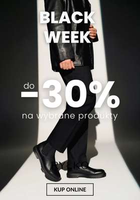 Ryłko - gazetka promocyjna BLACK WEEK do -30% - obuwie męskie od środy 19.11 