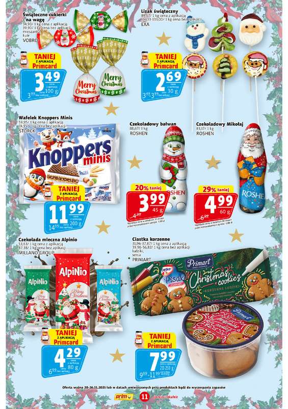 Prim Market - gazetka promocyjna Gazetka od czwartku 20.11 do środy 26.11 - strona 11