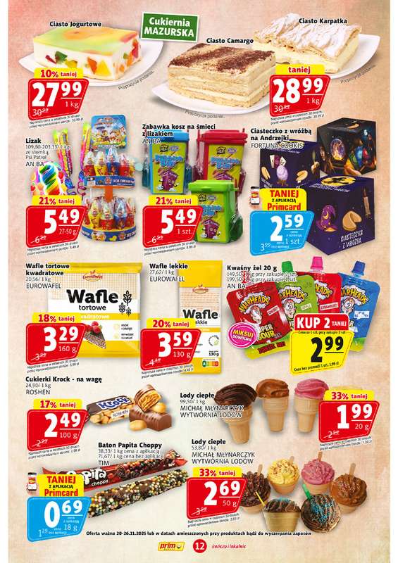Prim Market - gazetka promocyjna Gazetka od czwartku 20.11 do środy 26.11 - strona 12