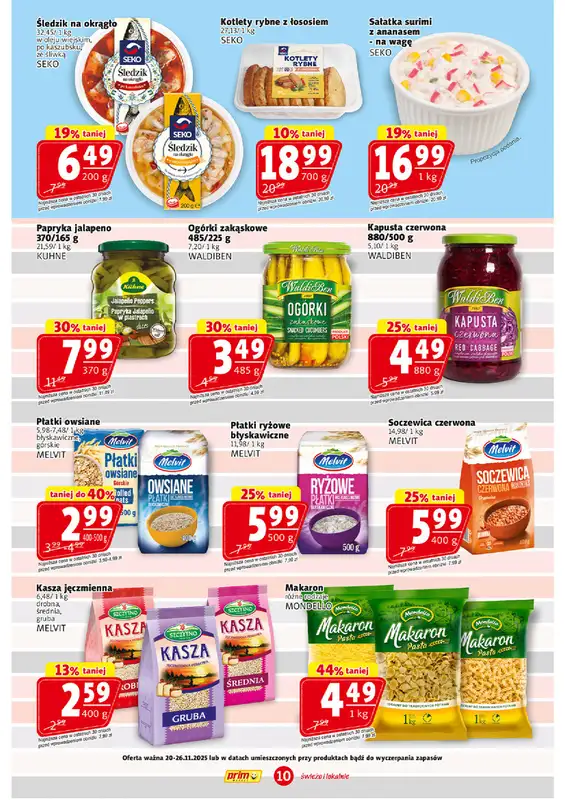 Prim Market - gazetka promocyjna Gazetka od czwartku 20.11 do środy 26.11 - strona 10