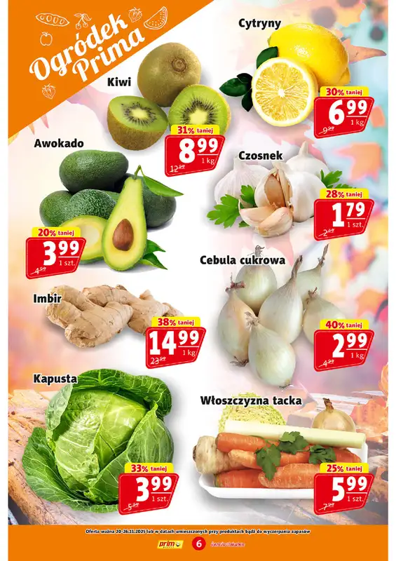 Prim Market - gazetka promocyjna Gazetka od czwartku 20.11 do środy 26.11 - strona 6