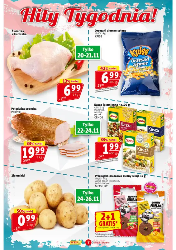 Prim Market - gazetka promocyjna Gazetka od czwartku 20.11 do środy 26.11 - strona 7