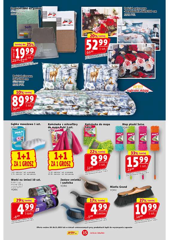 Prim Market - gazetka promocyjna Gazetka od czwartku 20.11 do środy 26.11 - strona 15