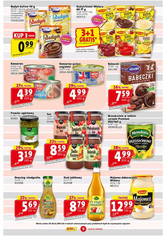 Prim Market - gazetka promocyjna Gazetka od czwartku 20.11 do środy 26.11 - strona 9