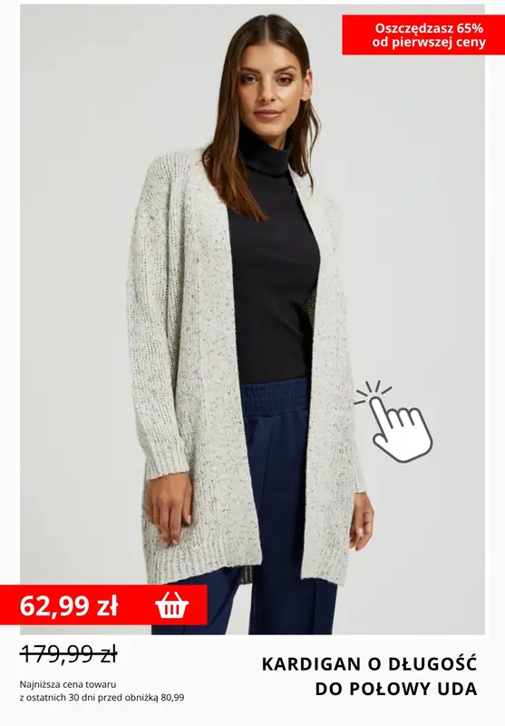 BLACK FRIDAY - gazetka promocyjna Moodo | Black November od -55% do -85% od ceny pierwszej od środy 19.11  - strona 3