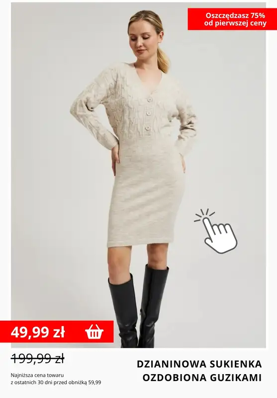 BLACK FRIDAY - gazetka promocyjna Moodo | Black November od -55% do -85% od ceny pierwszej od środy 19.11  - strona 8