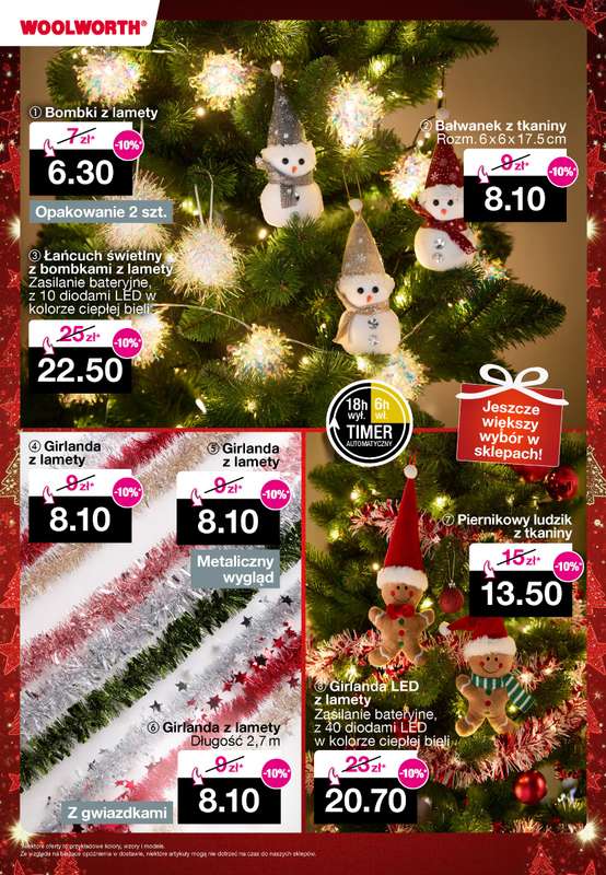 Woolworth - gazetka promocyjna Gazetka od piątku 21.11 do poniedziałku 01.12 - strona 6