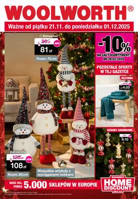 Woolworth - gazetka promocyjna Gazetka od piątku 21.11 do poniedziałku 01.12