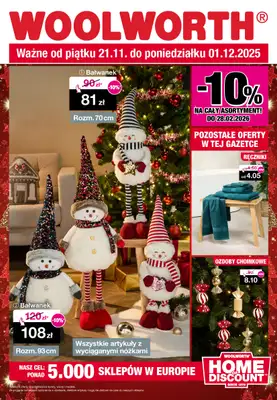 Woolworth - gazetka promocyjna Gazetka od piątku 21.11 do poniedziałku 01.12