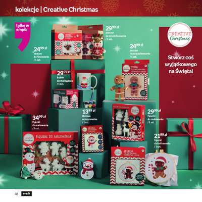 Empik - gazetka promocyjna Dekoracje - oferta świąteczna od piątku 21.11 do wtorku 25.11 - strona 5