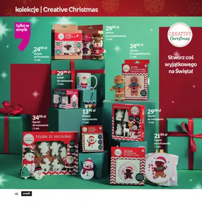 Empik - gazetka promocyjna Dekoracje - oferta świąteczna od piątku 21.11 do wtorku 25.11 - strona 5