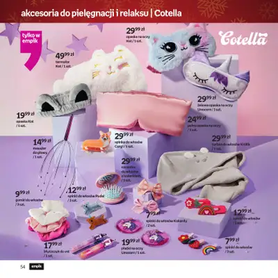 Empik - gazetka promocyjna Dekoracje - oferta świąteczna od piątku 21.11 do wtorku 25.11 - strona 11